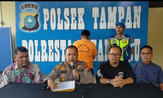 Viral Bang Jago Dijalan Delima Dimedsos Akhirnya Diamankan Team Opsnal Polsek Tampan